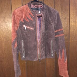 Sm Leather/ suede jacket